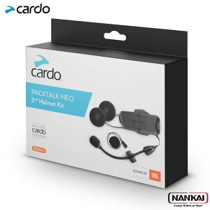 �yP10�{! (�v�G���g���[)�{�N�[�|���z Cardo �J���h PACKTALK NEO - 2nd Helmet Kit (Sound by JBL) �p�b�N�g�[�N �l�I �Z�J���h�w�����b�g�L�b�g�@�i�ԁFACC00016