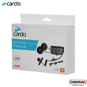 Cardo �J���h PACKTALK OUTDOOR - 2nd Helmet Kit �p�b�N�g�[�N �A�E�g�h�A �Z�J���h�w�����b�g�L�b�g�@�i�ԁFACC00017