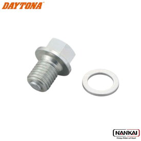 【エントリーでP10倍9/11まで】DAYTONA デイトナ　リプレイスドレンボルト（スチール製） マグネット付き（M12×14×P1.5）