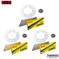 D.I.D 大同工業 チェーン＆スプロケット 3点交換キット HONDA Hornet 250 96-07