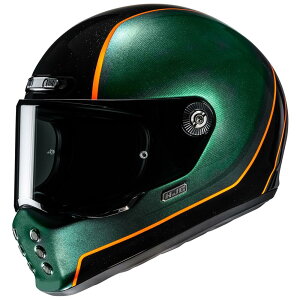 HJC HELMETS �G�C�`�W�F�C�V�[ �w�����b�gHJC V10 �z�h�D_GREEN(MC47)�@�i�ԁFHJH299