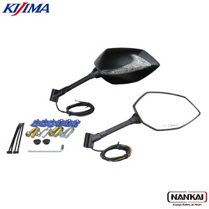 KIJIMA (�L�W�}) TECH07 �~���[ with �V�[�P���V�����E�C���J�[ ���ESET 203-8075