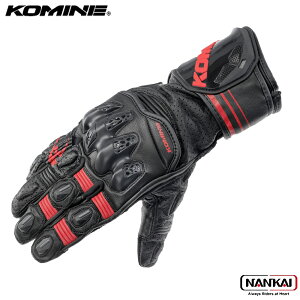 KOMINE R~l R-SPEC [VOO[u BLACK RED GK265 ubNtCf[ Z[