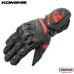 KOMINE R~l [VOO[u BLACK RED GK266