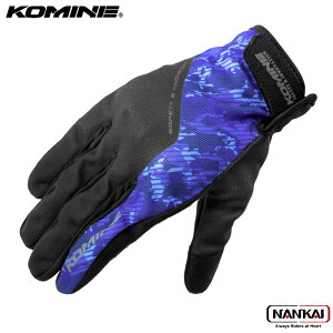 KOMINE R~l veNg bVO[u BLUE CAMO GK270 ubNtCf[ Z[