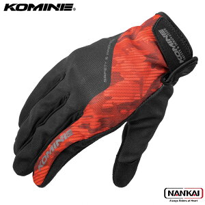 KOMINE R~l veNg bVO[u RED CAMO GK270 ubNtCf[ Z[