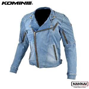 KOMINE R~l veNg fj _u WPbg WASHED INDIGO JK154