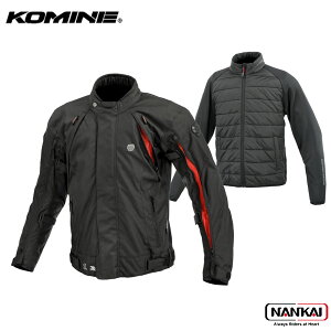 KOMINE(R~l)tC[VXeWPbg Zbg@BLACK RED@JK-5995