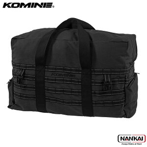 y12/5聚Iōő100%PobN(vGg[/24Ԍ)z KOMINE R~l LsO LoX V[g obO 65L BLACK SA251 ubNtCf[ Z[