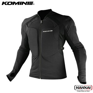 yyVX[p[Z[ |Cg5{z KOMINE R~l A[}[h gbv Ci[ EGA Armored Top Inner Wear BLACK SK-625