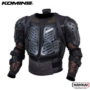 KOMINE R~l Z[teB WPbg a Safety Jacket a BLACK SK-674