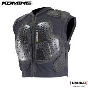 yyVX[p[Z[ |Cg5{z KOMINE R~l CE {fB veNV Ci[ xXg CE Body Protection Inner Vest BLACK SK-696