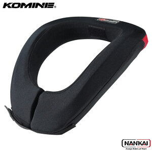 KOMINE R~l GSm~bN lbN K[h Ergonomic Neck Guard BLACK SK-806