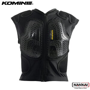 yyVX[p[Z[ |Cg5{z KOMINE R~l CE x2 {fB veNV Ci[ xXg CE Level 2 Body Protection inner Vest BLACK SK-820