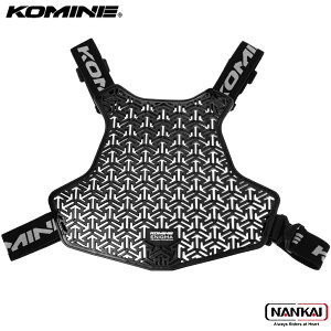 KOMINE R~l GjO} CE2 GAX[ `FXg K[h Enigma CE2 Air Through Chest Guard BLACK SK-850