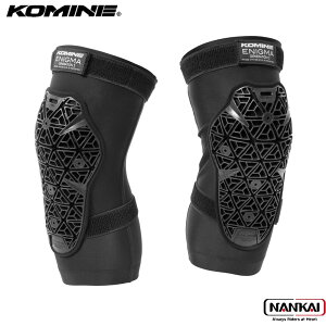 KOMINE コミネ エニグマG2 ニーガード ブラック SK878
