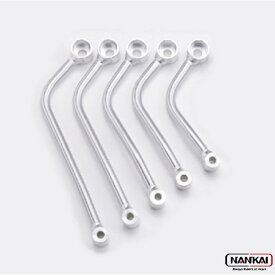 NANKAI バイク 汎用 マフラーステーφ16 RRタイプ オフセット100cm MSTL シルバー ナンカイ 南海部品