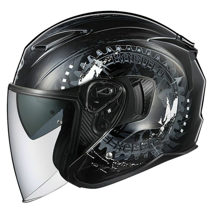 楽天市場】オープンフェイス ヘルメット バイク用 OGK KABUTO 