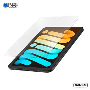 �yP10�{�i�v�G���g���[�j�{�N�[�|���z QUAD LOCK(�N�A�b�h���b�N) iPad Mini6/7�p �K���X�X�N���[���v���e�N�^�[