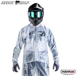 ROUGH&ROAD ���t�����[�h RAIN TRANSPARENT 3.0 JACKET ACERBIS �N���A AC-22172