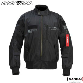 ROUGH＆ROAD ラフアンドロード MA−1R EM ブラック RR7754