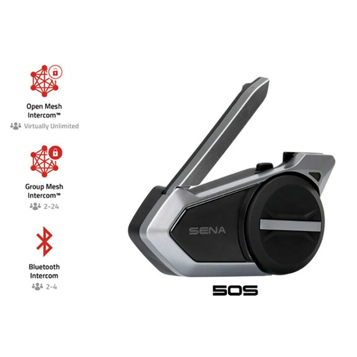 SENA 50S 1個入り セナharman kardonインカム新品日本語設定 - 革ツナギ