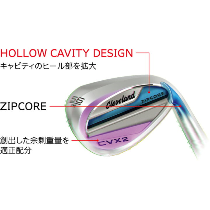 楽天市場】クリーブランド CVX 2 ZIPCORE ウエッジ （日本正規品 