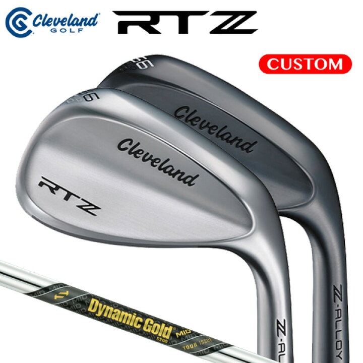 楽天市場】クリーブランド RTZ ウエッジ Dynamic Gold MID TOUR ISSUE 