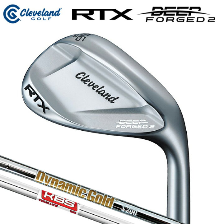 楽天市場】クリーブランド RTX DEEP FORGED 2 ウエッジ Dynamic Gold 