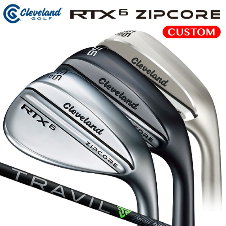 楽天市場】クリーブランド RTX 6 ZIPCORE ウエッジ TRAVIL IRON 85 