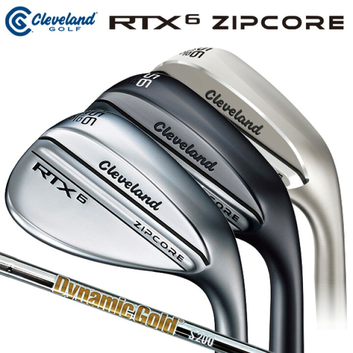 楽天市場】クリーブランド RTX 6 ZIPCORE ウエッジ Dynamic Gold 