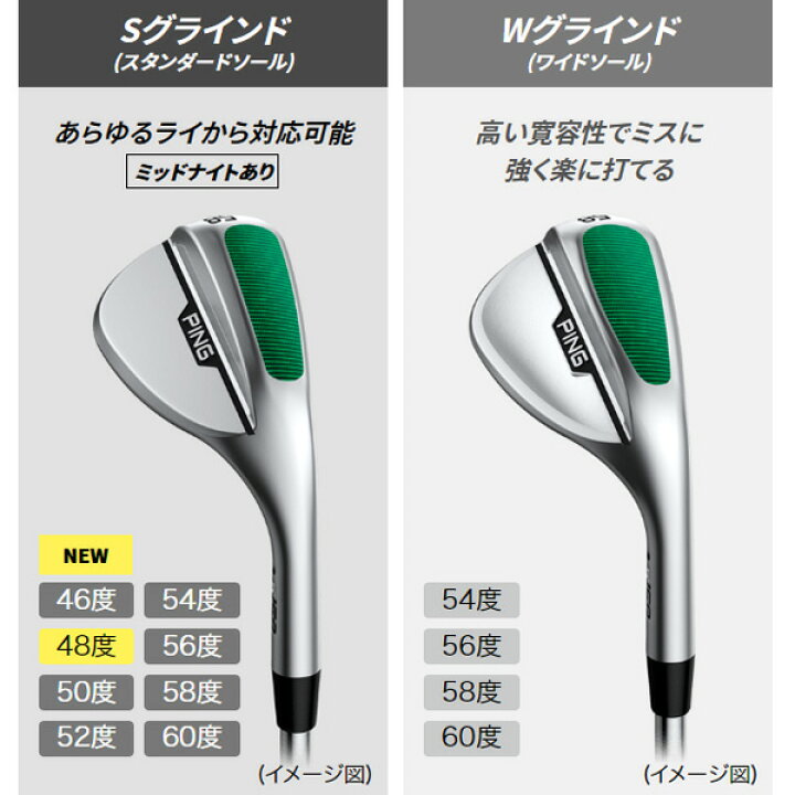 楽天市場】ピン s159 ウェッジ PING （日本正規品）【カスタムオーダー 