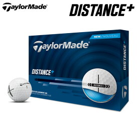 テーラーメイド ディスタンス プラス ボール（12球）【2025モデル】（日本正規品） TaylorMade DISTANCE＋