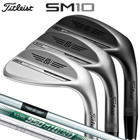 タイトリスト ボーケイデザイン SM10 ウェッジ （日本正規品）【標準品】【在庫限り】 Titleist VOKEY DESIGN SM10 Dynamic Gold / N.S.PRO 950GH neo / BV105