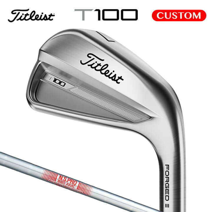 楽天市場】タイトリスト T100 アイアン 6本セット（#5～9,P） N.S.PRO 