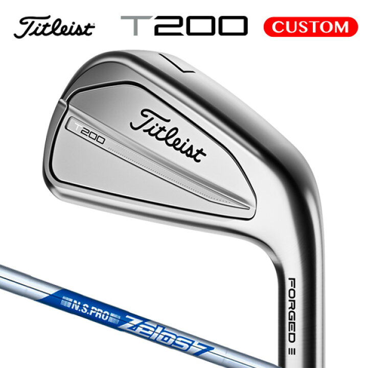 楽天市場】タイトリスト T200 アイアン 単品（W） N.S.PRO ZELOS 7 