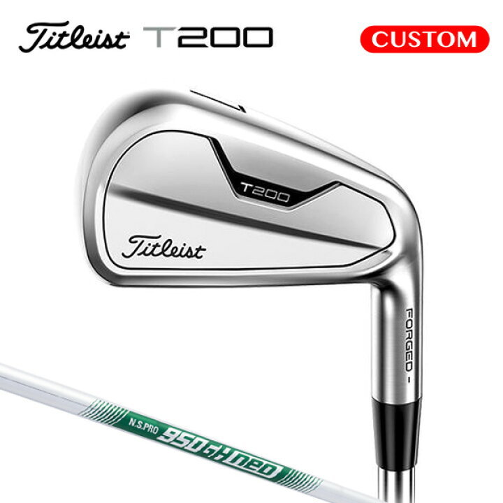 楽天市場】タイトリスト T200 アイアン5本セット（#6〜9,P）N.S.PRO 