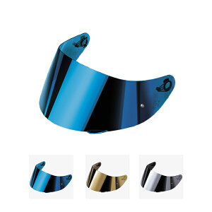 AGV K5 S/K-3 SV/K1�p�V�[���h IRIDIUM�u���[ �S�[���h �V���o�[ VISOR K5 S/K3 SV (XS-S-MS) KV31B7N3