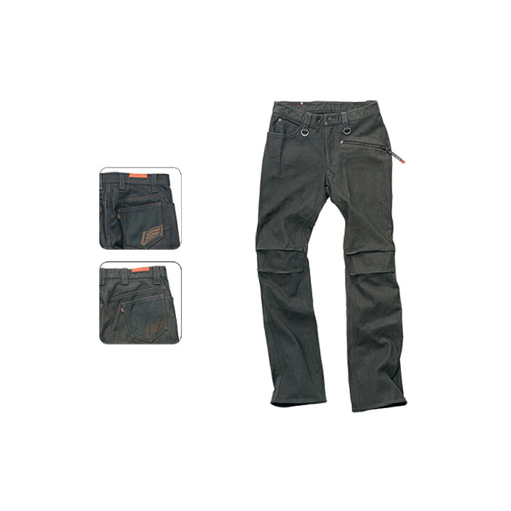 楽天市場】HYOD ヒョウドウ SMP001N SMART LEATHER D3O RIDE PANTS  