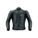 ヒョウドウ HSL012DN NEO-MINERVA D3O ST-X LEATHER JAC BLACK/ORANGE STITCH バイク レザージャケット ジャケット レ…