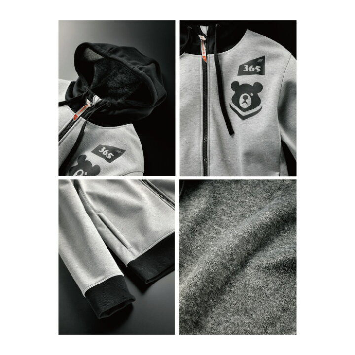楽天市場】ヒョウドウ H3U702 HYOD 365 WIND BLOCK HEAT FULL ZIP 