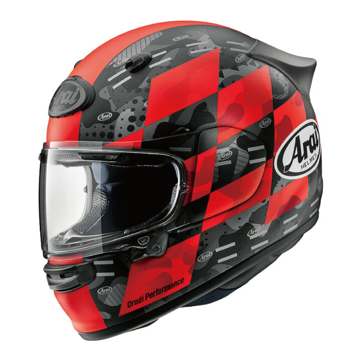 楽天市場】アライ ASTRO GX GLASS WHITE/アストロGX CHECKER RED  