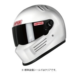 シンプソン BANDIT PRO ホワイト バンディット プロ バイク ヘルメット フルフェイス かっこいい おしゃれ
