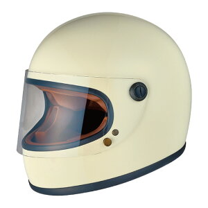 ZEALOT ジーロット NVC0016 NVロードレーサー2 CARBON HYBRID WHITE/BROWN(ツヤあり) バイク ヘルメット フルフェイス かっこいい おしゃれ