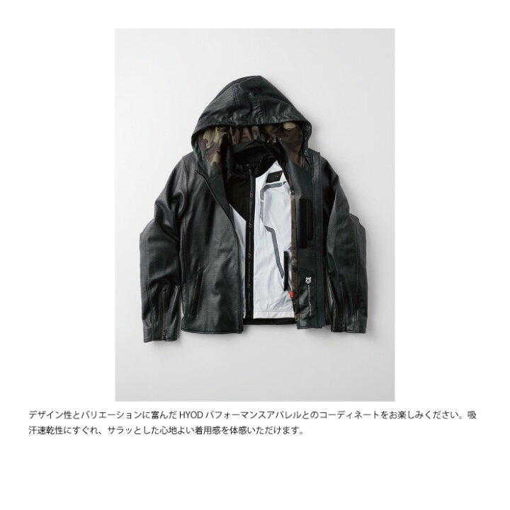 楽天市場】ヒョウドウ H3L003 HYOD 365 vouge バイク レザージャケット 