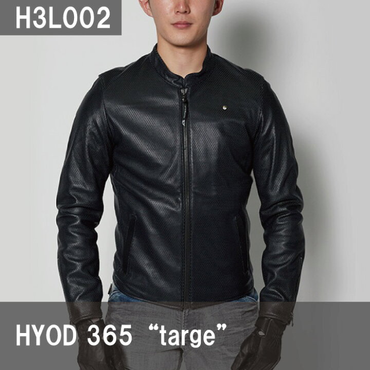 楽天市場】ヒョウドウ H3L002 HYOD 365 targe バイク レザージャケット  