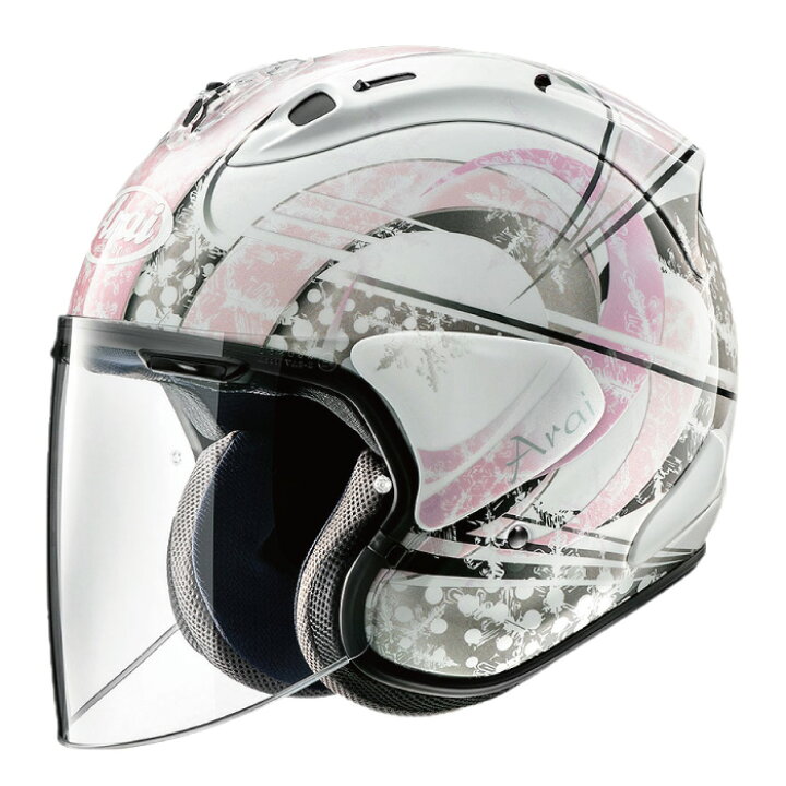 楽天市場】アライ VZ-RAM SNOW DOME PINK バイク ヘルメット シールド 