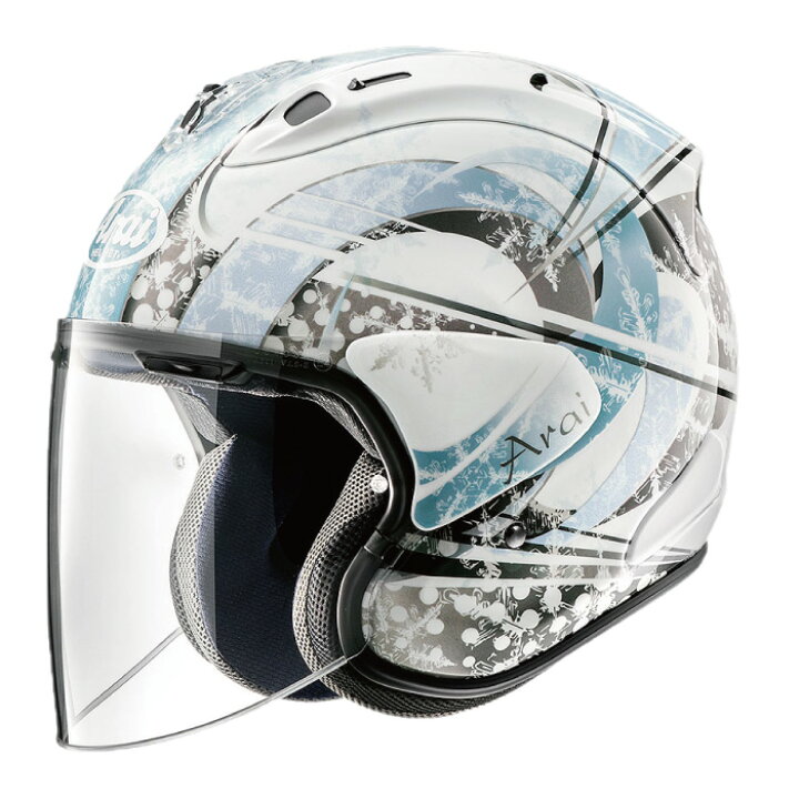 楽天市場】アライ VZ-RAM SNOW DOME BLUE バイク ヘルメット シールド 