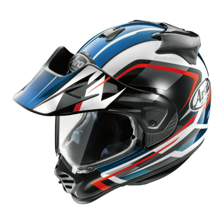 楽天市場】アライ TOUR-CROSS V DISCOVERY BLUE オフロード バイク 