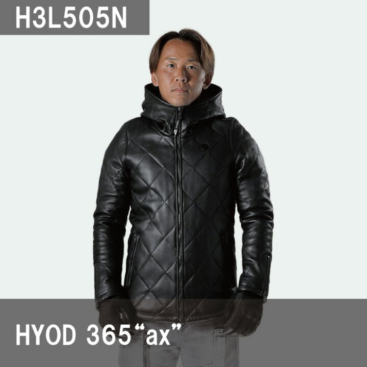楽天市場】【在庫限り!P10倍】HYOD H3L505N BLACK HYOD 365 ax レザー  